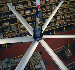 7m Durchmesser 24foot großer industrieller Deckenlüfter, Luft-Hafen-abkühlender Decken-Abluftventilator