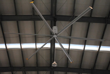 Aerodynamischer großer industrieller Deckenlüfter 6 Blatt Bigass, 20ft HVLS elektrischer Deckenlüfter