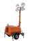 Mobiler Dieselgenerator stille 4 Beleuchtungs-Turm Kubota Genset * 1000W Mast der Lampe 9m