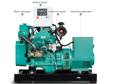 12kw Cummins Marine- Diesel-Genset mit 4bt3.9 dem Dieselmotor ISO9001 konform
