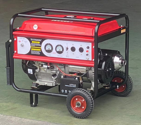 tragbarer Benzin-Generator-elektrischer Anfang des Ottomotor-6kw für Haus