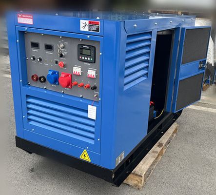 Industrieller motorgetriebener Bogen-Stock-Tig Welding Machine Miller Welder-Dieselgenerator Big Blue 400 ein 600x