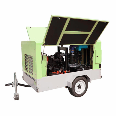 Portable 16bar 250CFM 400CFM Dieselmotor Luftkompressor für mobile Lkw