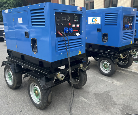 Denyo 600A 400A 450Amp Dieselmotor angetrieben Gleichspannungsschweißgeräte Generator