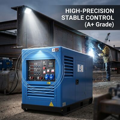 Schweige 500A 400Amp Mig Tig DC Schweißer Dieselbetriebener Integrierter Generator und Schweißmaschine