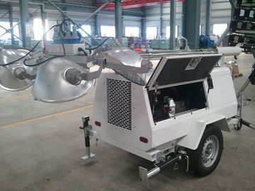 Tragbarer Diesellichtmast-Generator, Beleuchtungs-Turm-Generator mit Perkins-Maschine