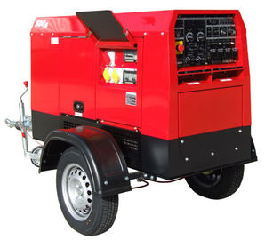 Mobile Arc Welding Current 500A Diesel Welding Machine With Electrode Holder