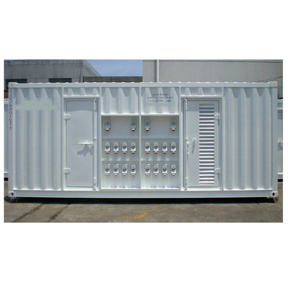 20ft Reffer-Blockbaugruppe-containerisierter Sockel-Generator Portapacks 24 Ausgänge 440 Volt