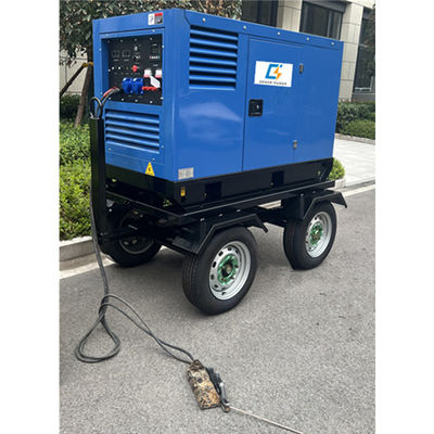Super Silent Canopy 300Amp 450Amp 600Amp Schweißer Mobil Dieselmotor angetrieben Gleichspannungsgenerator Schweißanlage