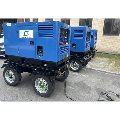 Super Silent Canopy 300Amp 450Amp 600Amp Schweißer Mobil Dieselmotor angetrieben Gleichspannungsgenerator Schweißanlage