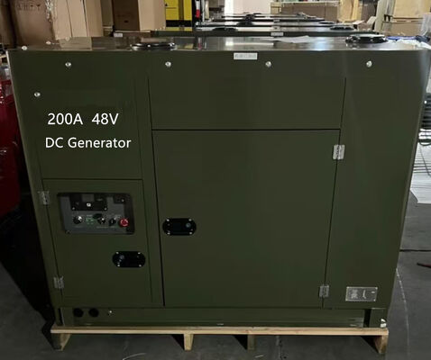 200A 250A 300A Dieselmotor-betriebener 48V DC-Generator 12kW zum Laden von Solarbatterien