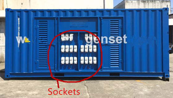 Marine-Typ Stainles Stahldachdach Perkins Motor Diesel-Generator-Antrieb für Kühlbehälter