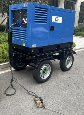 2 Schweißstellen 400A 350Amp Dieselmotor MMA Arc Mig Schweißer Transportables Schweißgenerator Set