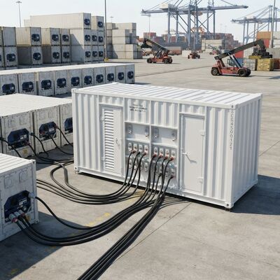 30 Stück Steckdosen Wasserkühlung 460V 60Hz Reefer Behälter Genset Dieselgenerator Power Pack